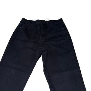 Express, Women's Jeans, Skinny High Rise, Straight leg Pants, Size 8, Black